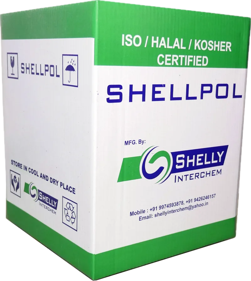 Shellpol carbomer packaging box